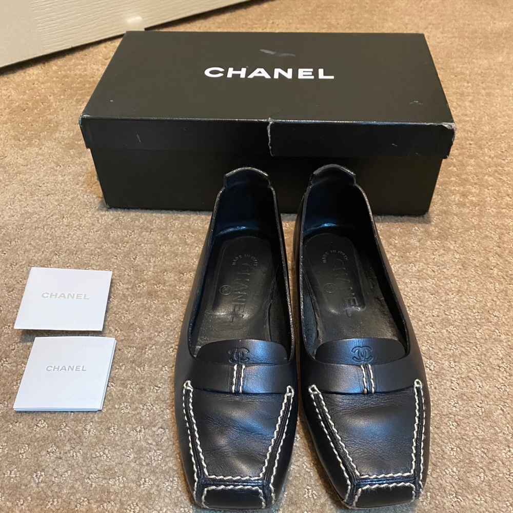 Chanel ballerina flats